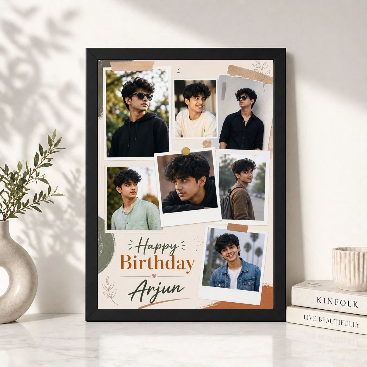 Customised Photo Frame for Boyfriend Birthday 4 Customised Photo Frame for Boyfriend Birthday - Image 4