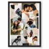 editorial moodboard couple photo collage frame black main