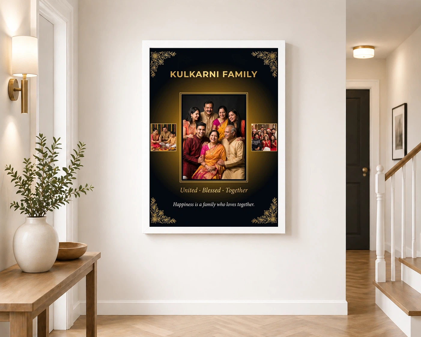 Family Frame Design Modern Minimal Elegant Family Art Photo Frame 6 Family Frame Design Modern Minimal Elegant Family Art Photo Frame - Image 6