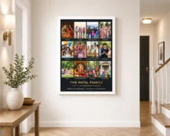 Family Multi Photo Frame Pastel Love Story Collage Wall Photo Frame 13 family multi photo frame pastel love story collage wall photo frame 02 white 2