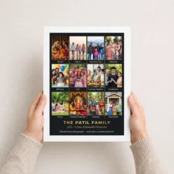 Family Multi Photo Frame Pastel Love Story Collage Wall Photo Frame 14 family multi photo frame pastel love story collage wall photo frame 02 white 3