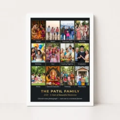 Family Multi Photo Frame Pastel Love Story Collage Wall Photo Frame 12 family multi photo frame pastel love story collage wall photo frame 02 white main