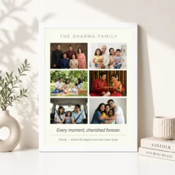 Family Photo Frame Collage Floral Elegant Keepsake Photo Frame 15 family photo frame collage floral elegant keepsake photo frame 03 white 4