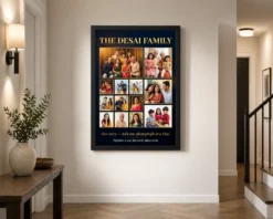 Alternative view of Family Photo Frame Collage Pastel Love Story Journey Photo Frame