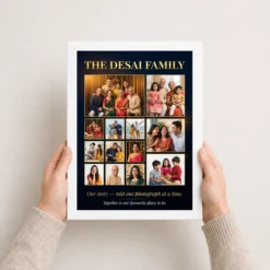 family photo frame collage pastel love story journey photo frame 02 white 3