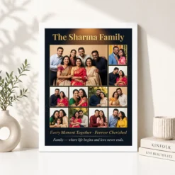 Family Photo Frame Collage Rustic Vintage Memories Photo Frame 15 family photo frame collage rustic vintage memories photo frame 02 white 4