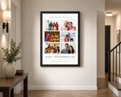 Alternative view of Family Photo Frame Collage Vintage Polaroid Family Memories Photo Frame