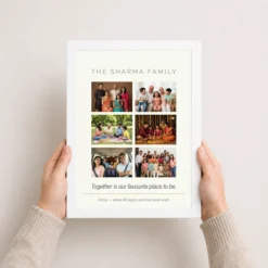family photo frame design black gold elegant premium photo frame 03 white 3