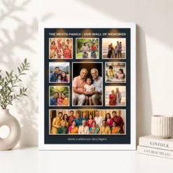 Family Photo Frame for Wall Modern Minimal Elegant Gallery Photo Frame 15 family photo frame for wall modern minimal elegant gallery photo frame 02 white 4