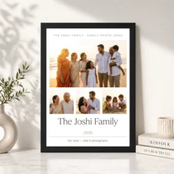 family photo frame ideas modern gallery multi photo wall photo frame 03 black 4
