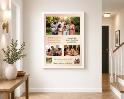 family photo frame with quotes inspirational bold family art photo frame 01 white 2