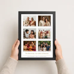 family picture frames vibrant colorful happy family wall photo frame 03 black 3