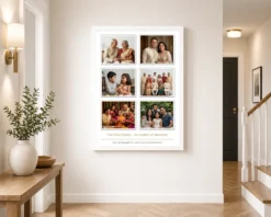 family picture frames vibrant colorful happy family wall photo frame 03 white 2