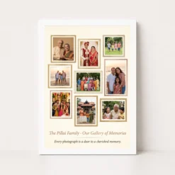 Family Picture Frames Warm Floral Illustrated Portrait Photo Frame 12 family picture frames warm floral illustrated portrait photo frame 01 white main