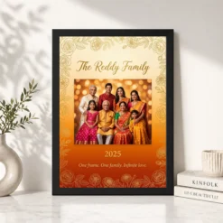 family single photo frame elegant classic portrait art photo frame 01 black 4