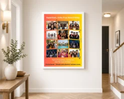 friends photo frame collage vibrant fun friendship memories photo frame 01 white 2