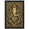 Ganesha Zentangle Black Gold Intricate Luxury Poster Art Photo Frame 16 ganesha zentangle black gold intricate luxury poster art 23 black main