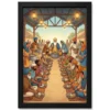 guru nanak langar community meal equality seva spiritual art 08 black main