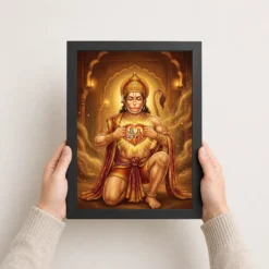 hanuman chest ram sita heart devotional miracle art 05 black 3