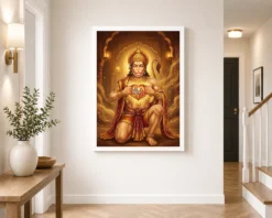 hanuman chest ram sita heart devotional miracle art 05 white 2