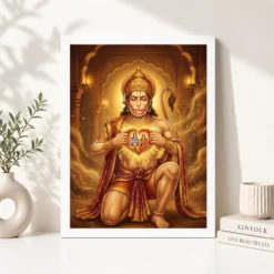hanuman chest ram sita heart devotional miracle art 05 white 4