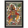 hanuman madhubani folk art bihar traditional painting 06 black main
