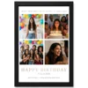 Happy Birthday Collage Frame Gold Glitter Festive Wishes Photo Frame 16 happy birthday collage frame gold glitter festive wishes photo frame 03 black main