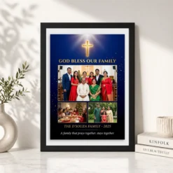 holy family photo frame divine gold religious art sacred photo frame 02 black 4