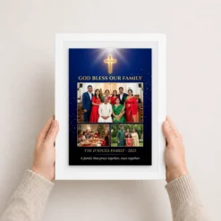 holy family photo frame divine gold religious art sacred photo frame 02 white 3