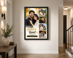 Alternative view of Husband Photo Frame Birthday Couple Collage