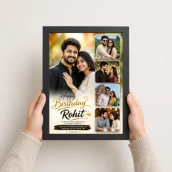 Husband Photo Frame Birthday Couple Collage 10 husband photo frame birthday couple collage black 3