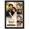 Husband Photo Frame Birthday Couple Collage 16 husband photo frame birthday couple collage black main