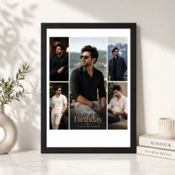 Husband Photo Frame Birthday Gift Idea Collage 11 husband photo frame birthday gift idea collage black 4