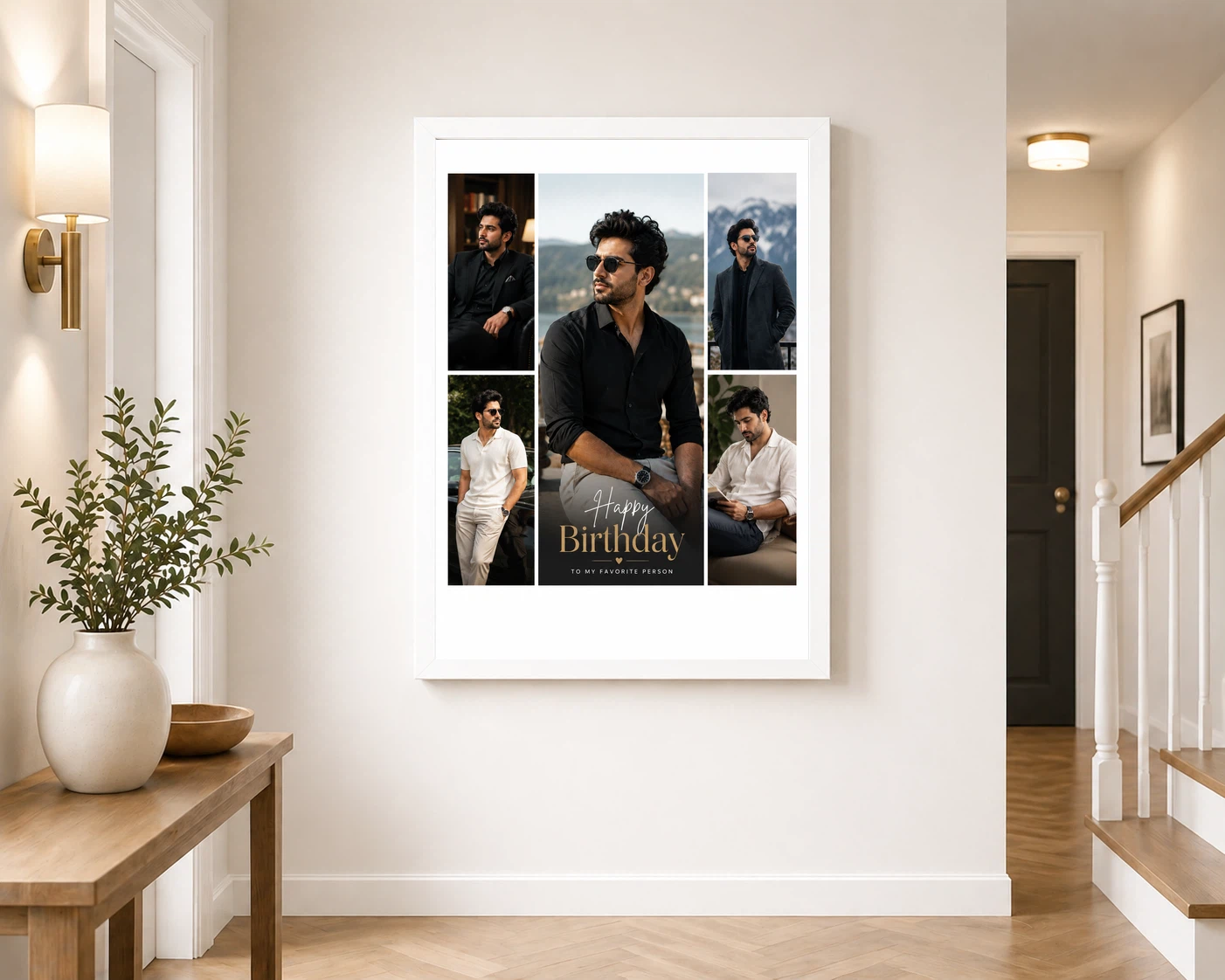 Husband Photo Frame Birthday Gift Idea Collage 6 Husband Photo Frame Birthday Gift Idea Collage - Image 6