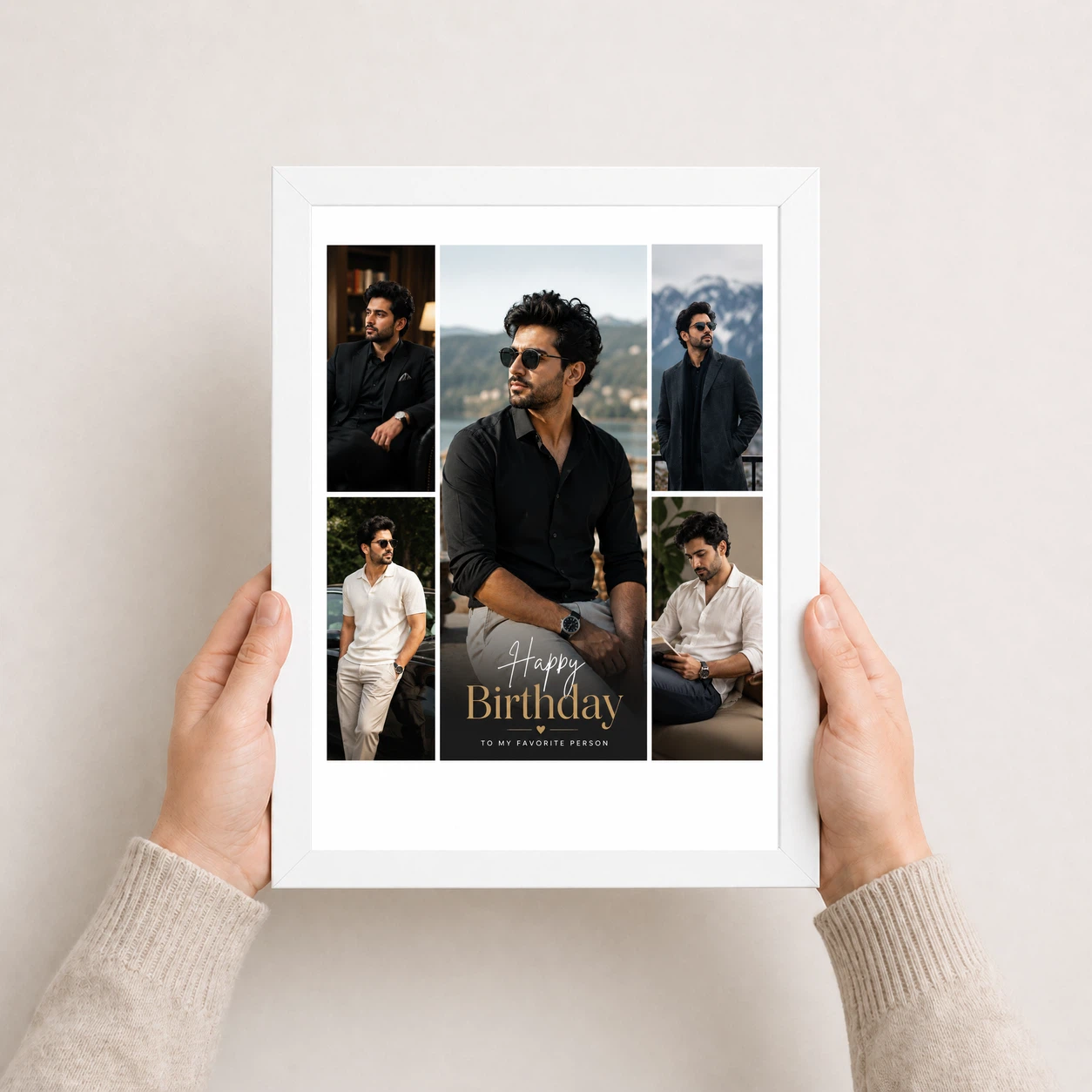 Husband Photo Frame Birthday Gift Idea Collage 7 Husband Photo Frame Birthday Gift Idea Collage - Image 7