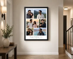 Alternative view of Husband Photo Frame Birthday Minimal Theme