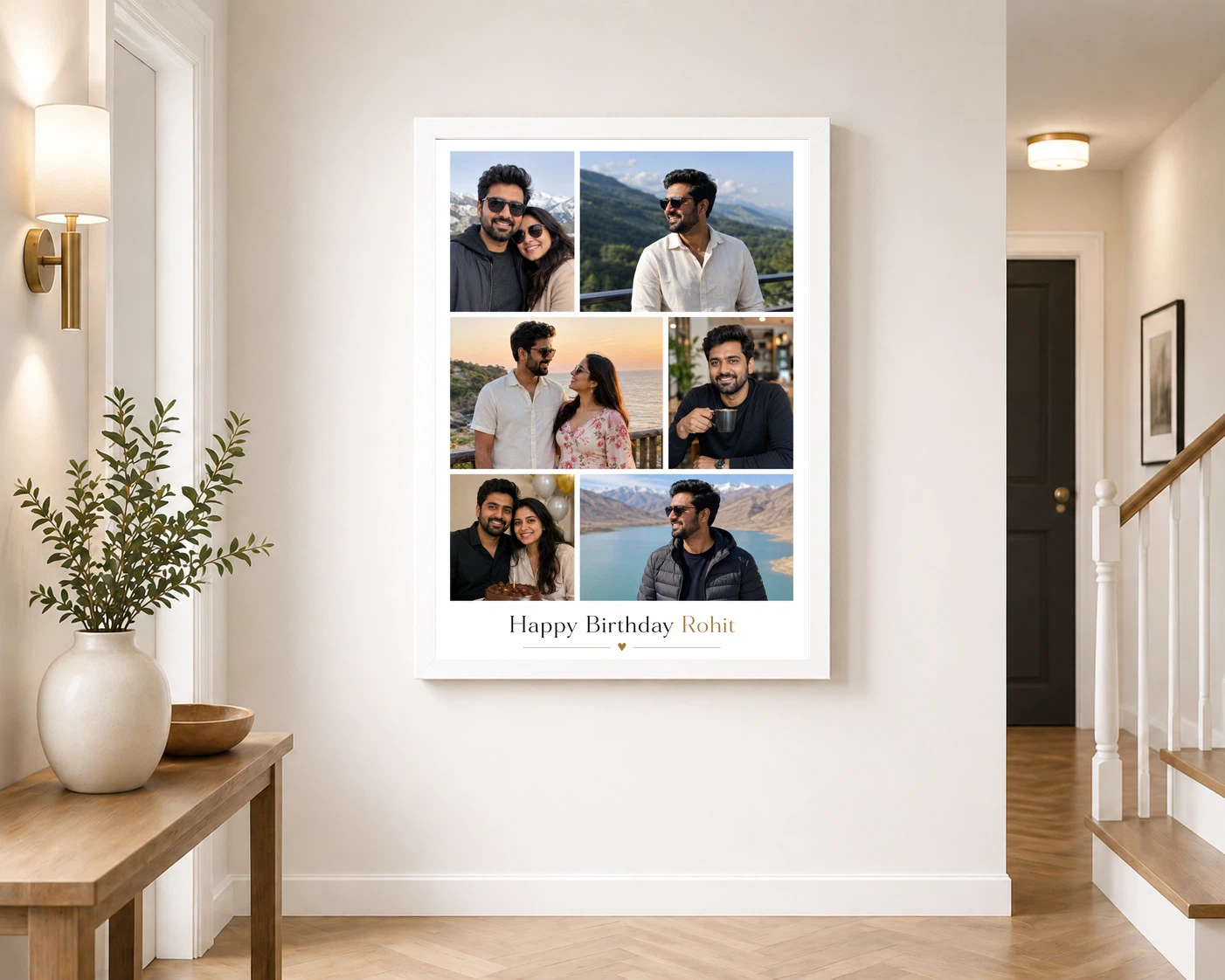 Husband Photo Frame Birthday Minimal Theme 6 Husband Photo Frame Birthday Minimal Theme - Image 6