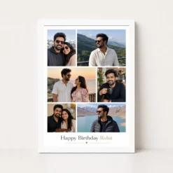 Husband Photo Frame Birthday Minimal Theme 12 husband photo frame birthday minimal theme white main
