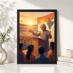 kalam addressing youth energizing india dreams inspiring art 09 black 4