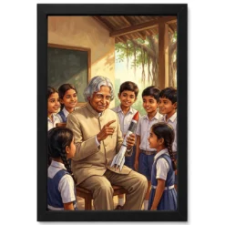 Kalam Inspiring Children Students Mentor Educational Art Photo Frame