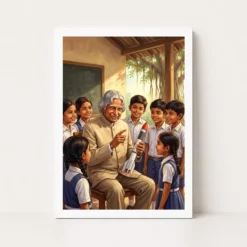 kalam inspiring children students mentor educational art 03 white main