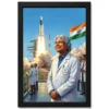kalam isro rocket launch scientist india space achievement art 02 black main