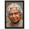 kalam portrait white hair inspiring smile gentle wisdom art 05 black main