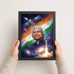 kalam satellite stars agni missile space india dream art 08 black 3