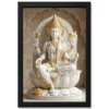 Lakshmi Marble Sculpture White Gold Divine Classical Art Photo Frame 17 lakshmi marble sculpture white gold divine classical art 22 black main