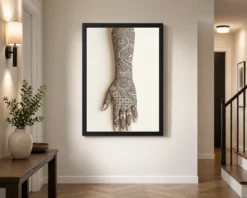 line art mehndi hand henna intricate black cream art 11 black 2