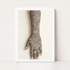 line art mehndi hand henna intricate black cream art 11 white main