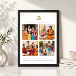 Lord Shiva Family Photo Frame Cosmic Ethereal Spiritual Art Photo Frame 11 lord shiva family photo frame cosmic ethereal spiritual art photo frame 03 black 4
