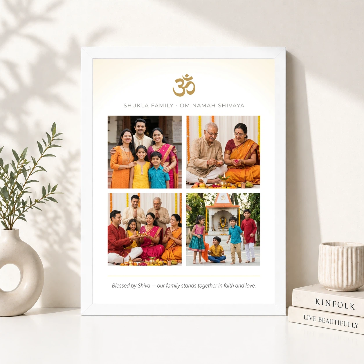 Lord Shiva Family Photo Frame Cosmic Ethereal Spiritual Art Photo Frame 8 Lord Shiva Family Photo Frame Cosmic Ethereal Spiritual Art Photo Frame - Image 8