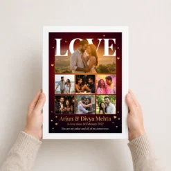 love collage photo frame pastel dreamy love story romantic photo frame 02 white 3